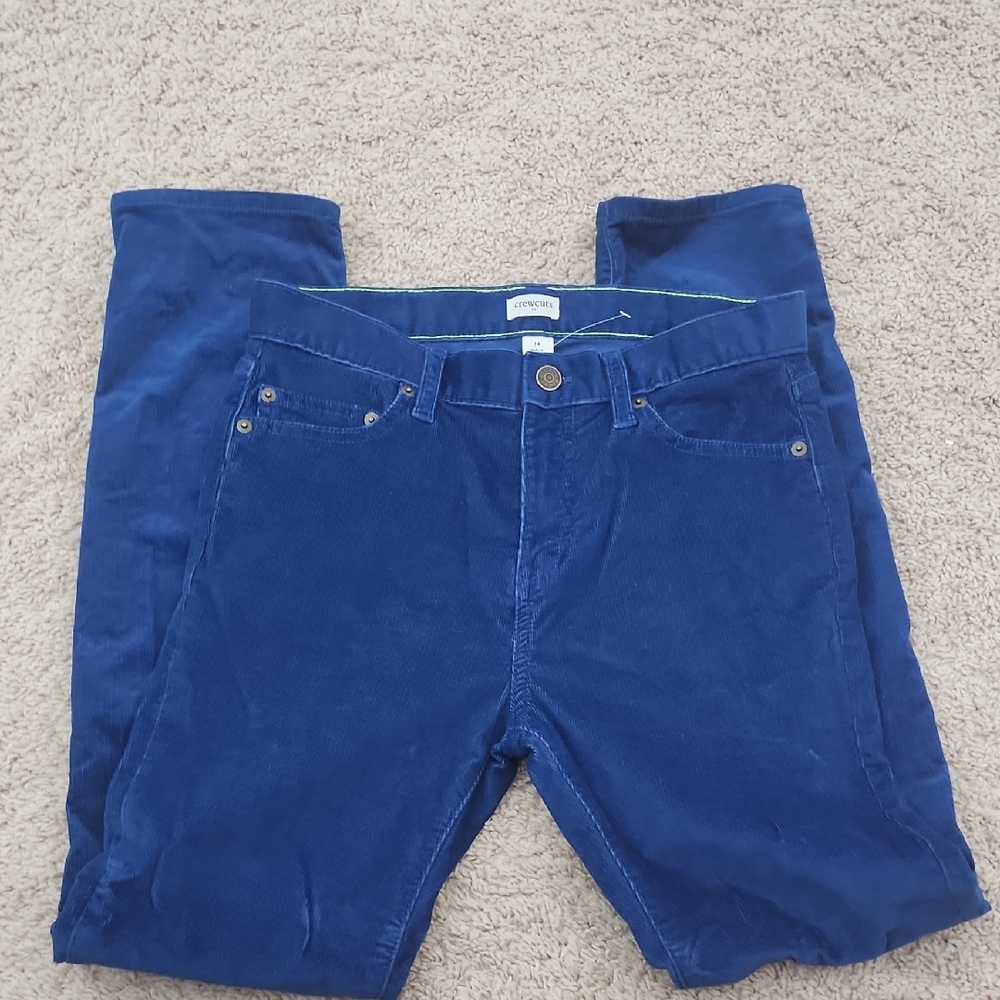 Crewcuts Boy's Royal Blue Corduroy Pants